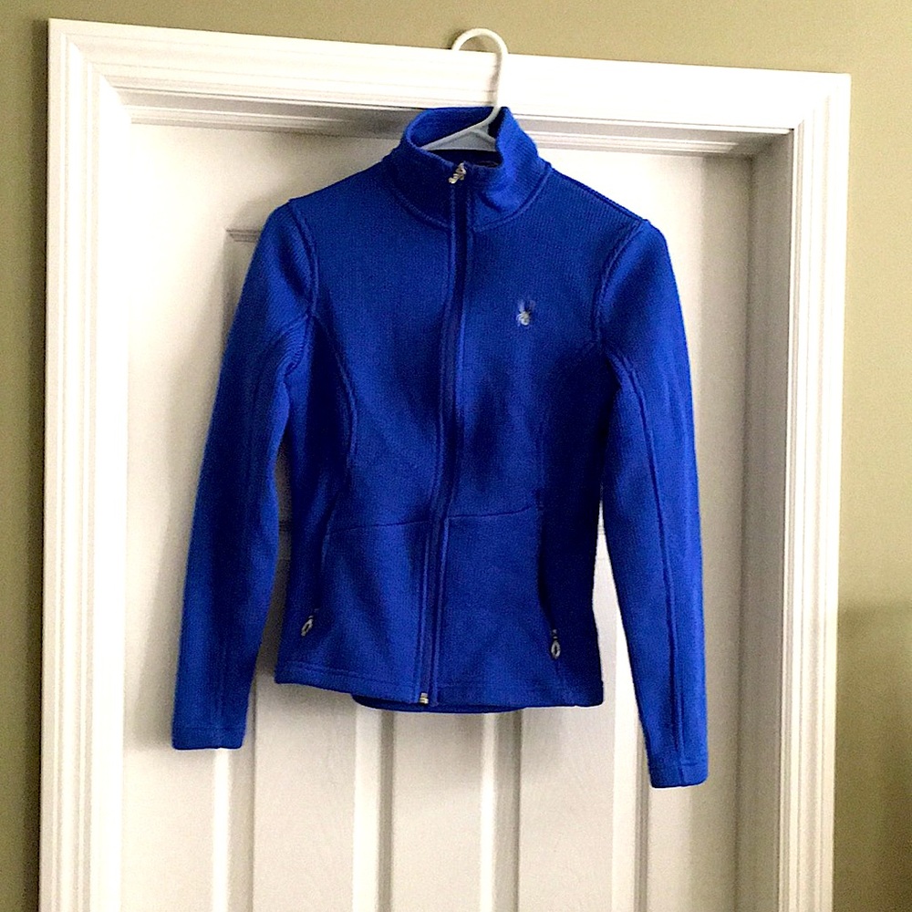 Spyder zip up sweater jacket